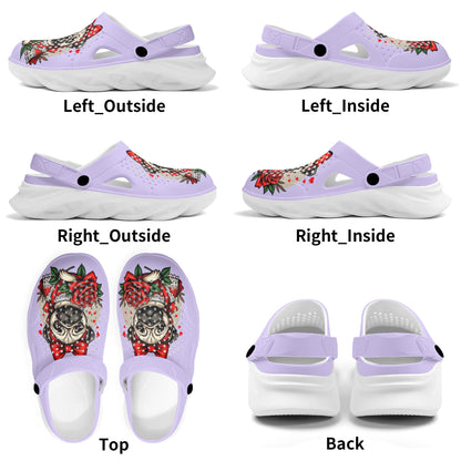 Hazel - Summer Hollow Out Clogs