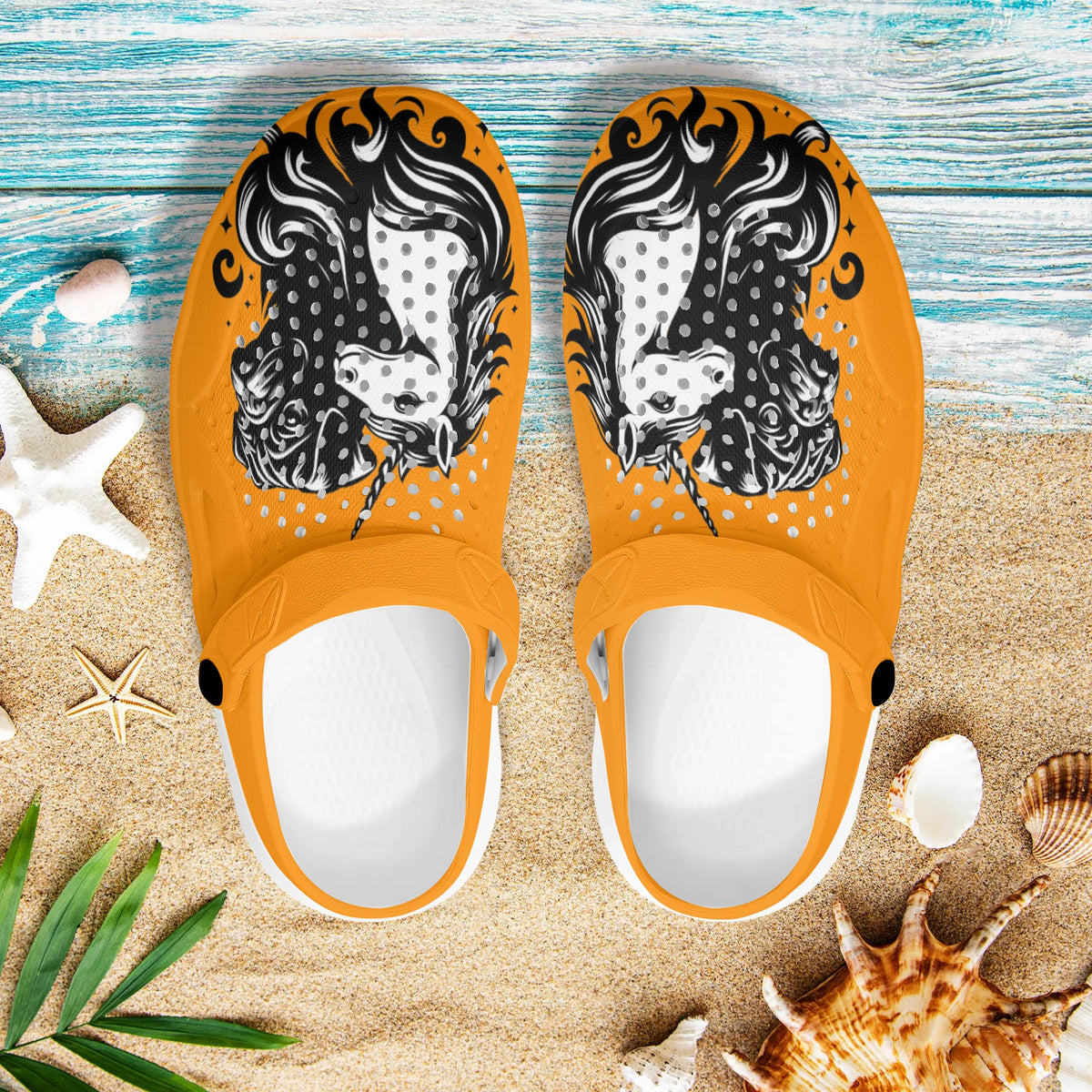 Paisley - Summer Hollow Out Clogs