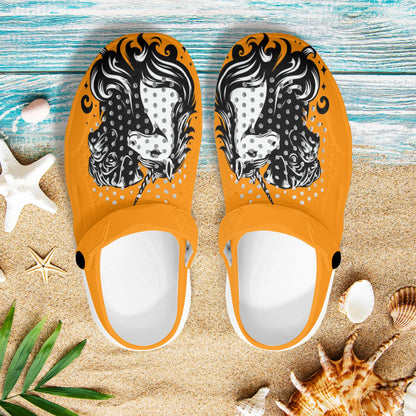 Paisley - Summer Hollow Out Clogs