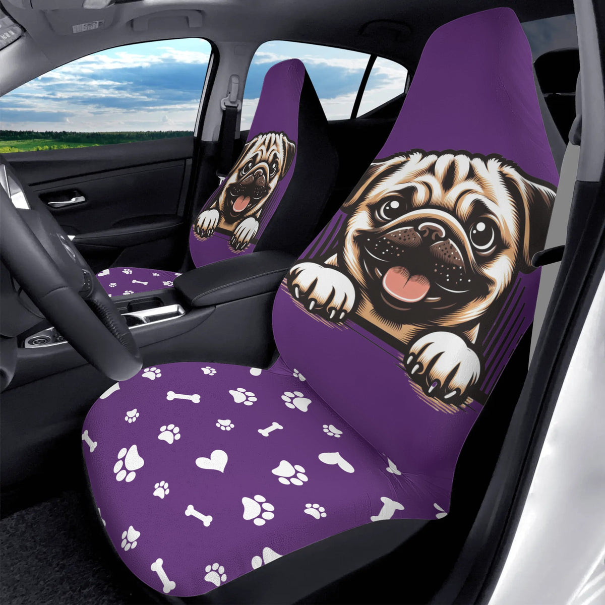 Lady - Car seat covers (2 pcs)