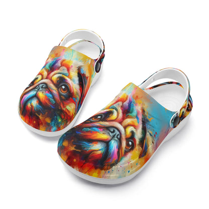 Paisley - Nursing Slip On Clogs