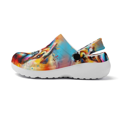 Paisley - Nursing Slip On Clogs