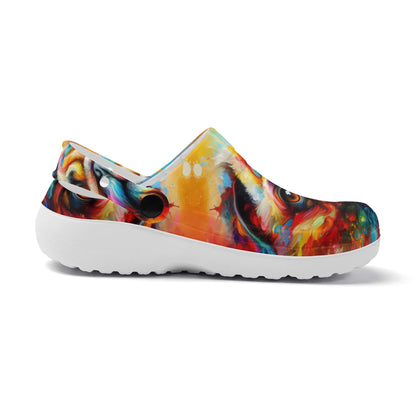 Paisley - Nursing Slip On Clogs