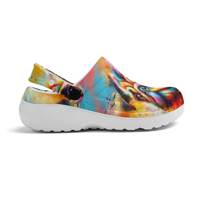 Paisley - Nursing Slip On Clogs