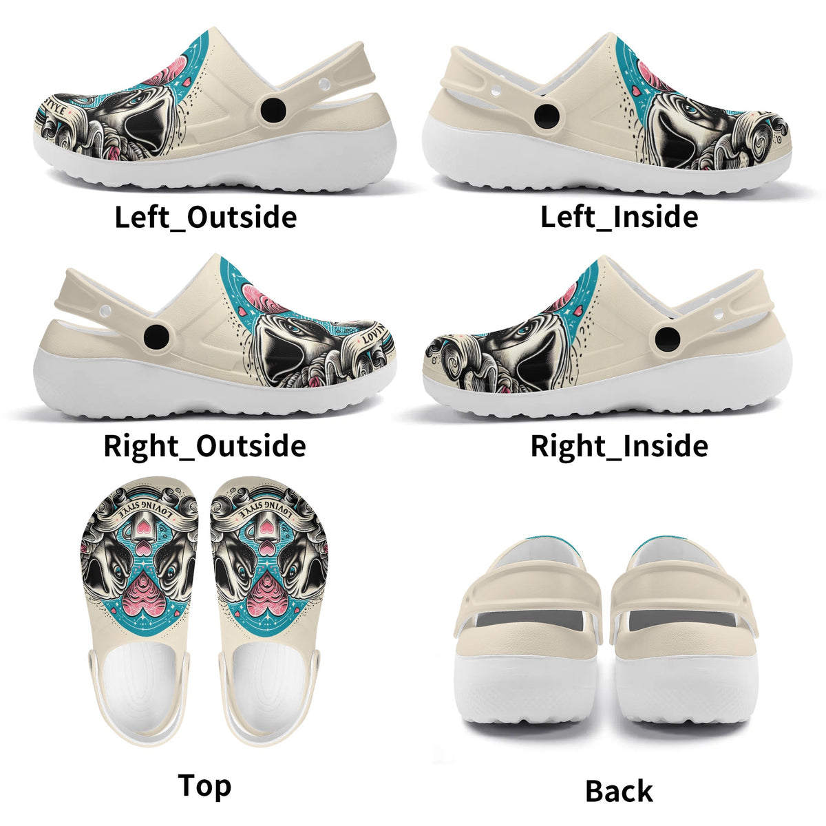 Lola - Nursing Slip On Clogs