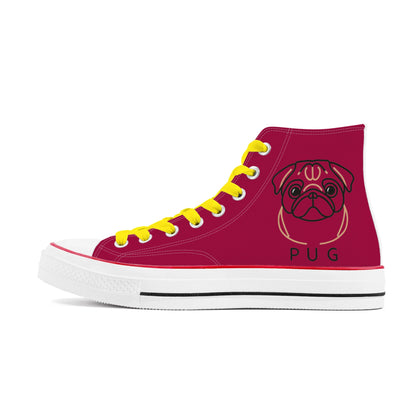 Riley - Classic High Top Canvas Shoes