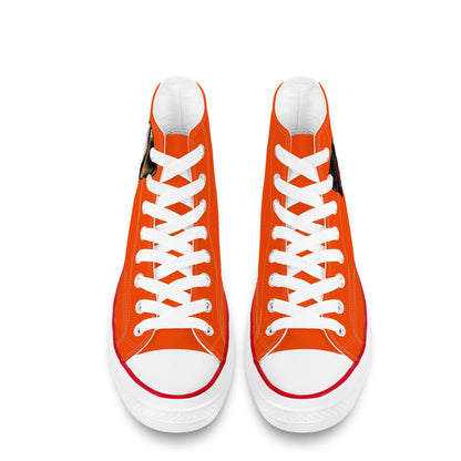Paisley - Classic High Top Canvas Shoes