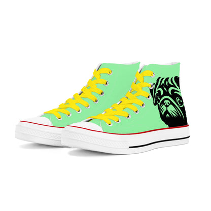 Lucy - Classic High Top Canvas Shoes