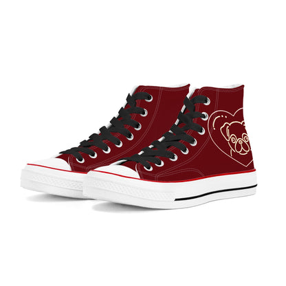 Lola - Classic High Top Canvas Shoes