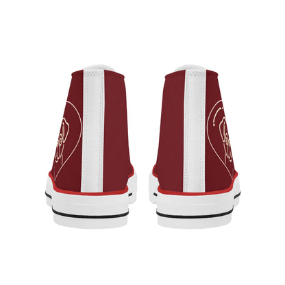 Lola - Classic High Top Canvas Shoes