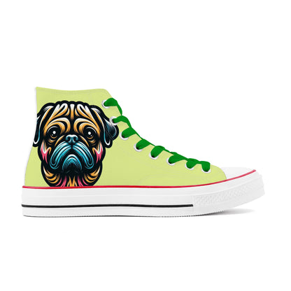 Lilly - Classic High Top Canvas Shoes