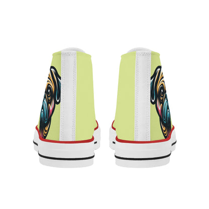 Lilly - Classic High Top Canvas Shoes