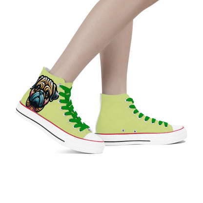 Lilly - Classic High Top Canvas Shoes