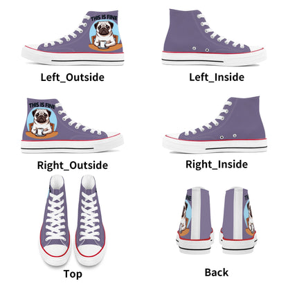 Lady - Classic High Top Canvas Shoes