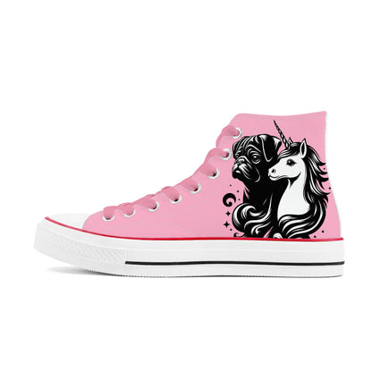 Coco - Classic High Top Canvas Shoes