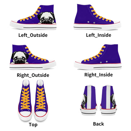 Zoey - Classic High Top Canvas Shoes