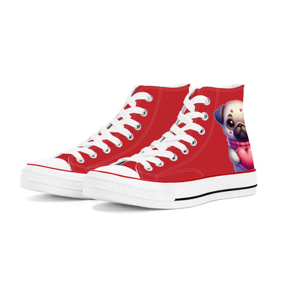 Milo - Classic High Top Canvas Shoes