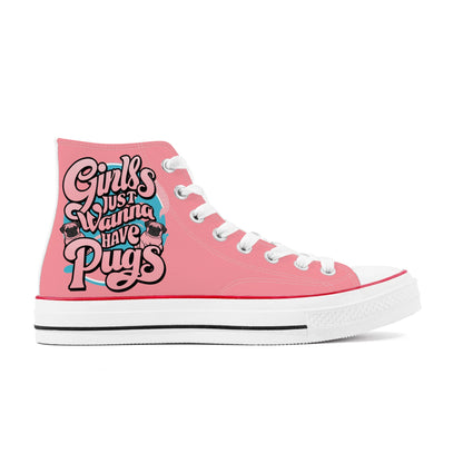 Max - Classic High Top Canvas Shoes