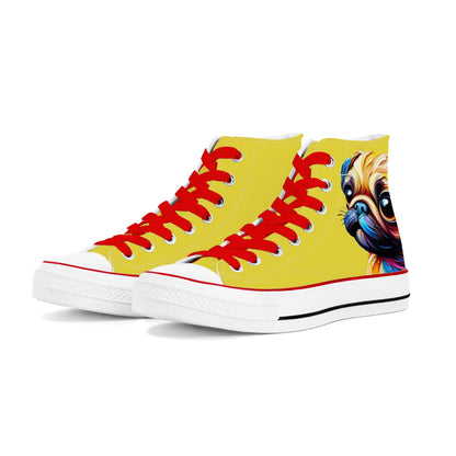 Lucy - Classic High Top Canvas Shoes