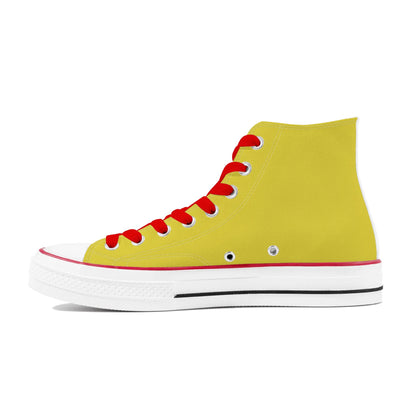 Lucy - Classic High Top Canvas Shoes