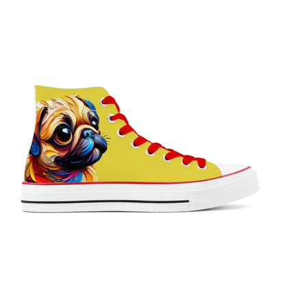 Lucy - Classic High Top Canvas Shoes