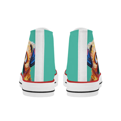 Luna - Classic High Top Canvas Shoes