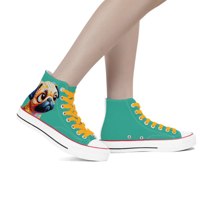 Luna - Classic High Top Canvas Shoes