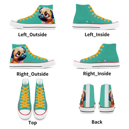 Luna - Classic High Top Canvas Shoes