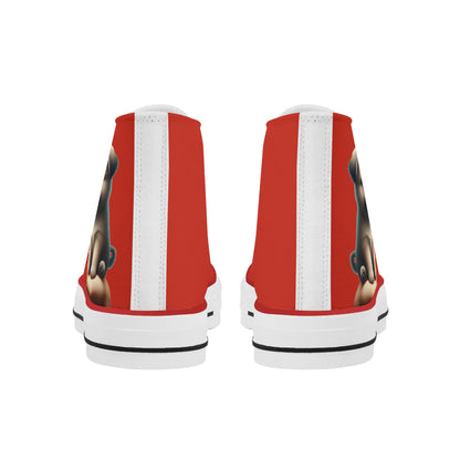 Daisy - Classic High Top Canvas Shoes