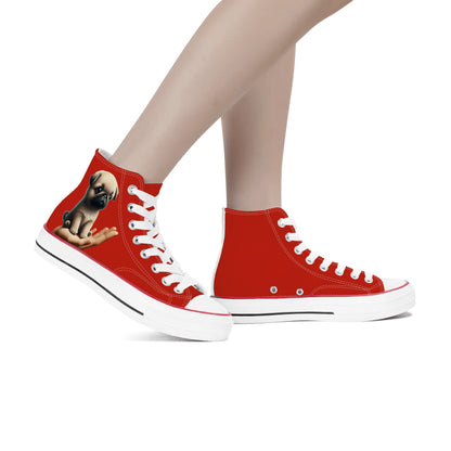 Daisy - Classic High Top Canvas Shoes