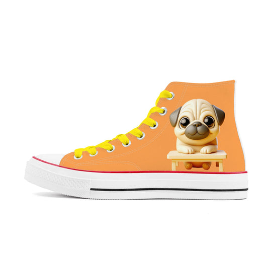 Bella - Classic High Top Canvas Shoes