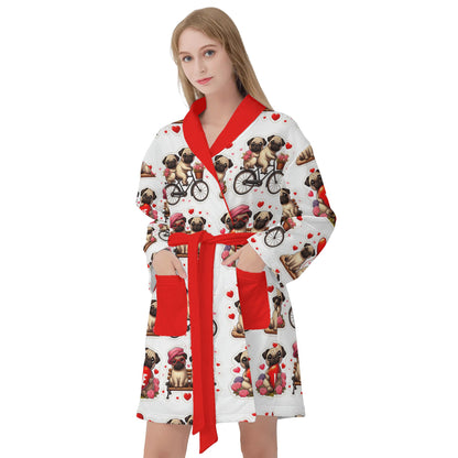 Paisley - Women Bathrobe