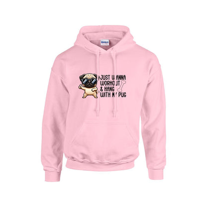 Chloe  - Pug Lover Hoodie – Essential Unisex Cotton Sweatshirt