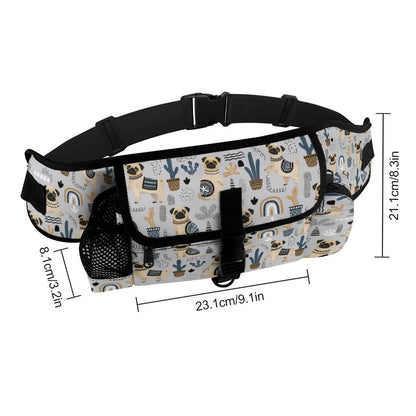 Zoey - Pug Treat Training Pouch | Outdoor Storage Waist Bag