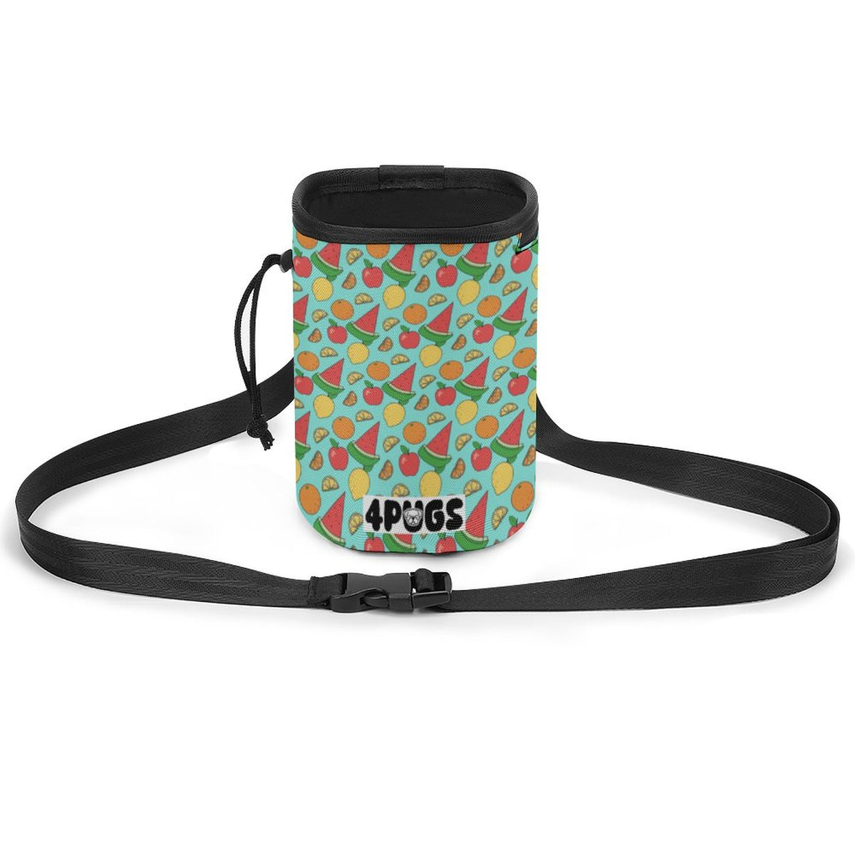 Peach - Pug Treat Training Pouch | Portable Bait Bag with Waist Clip