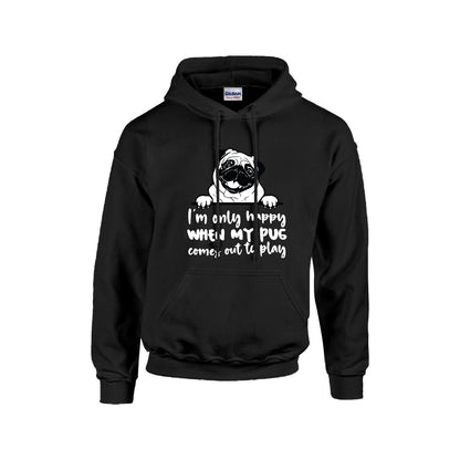 Nova - Pug Lover Hoodie – Essential Unisex Cotton Sweatshirt