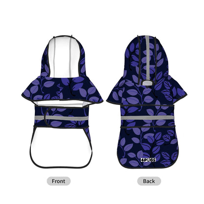 Star - Reflective Pug Poncho