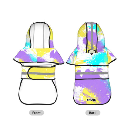 Zara - Reflective Pug Poncho