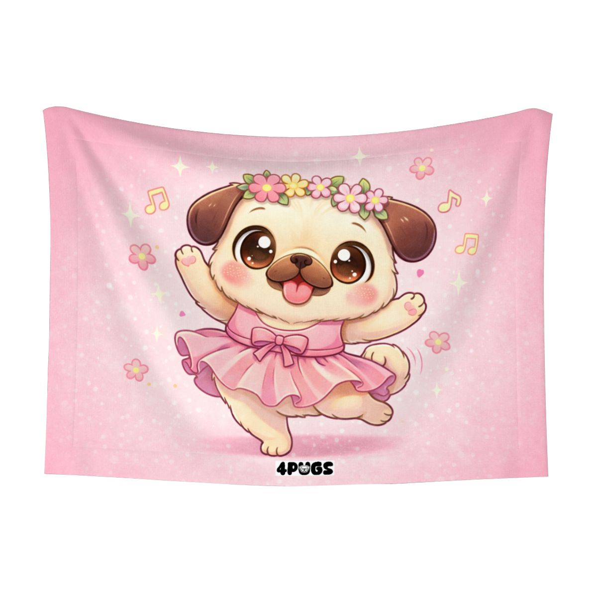 Piper - Pug Blanket
