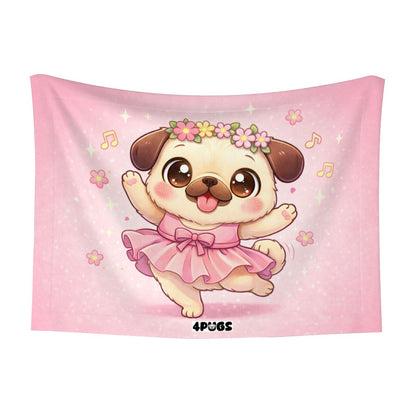 Piper - Pug Blanket