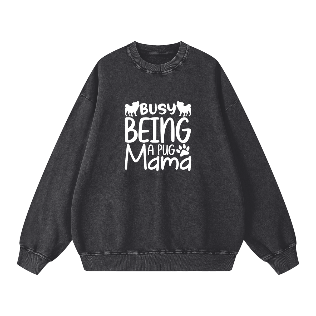 Cleo  - Snow Washed Oversized Sweatshirt