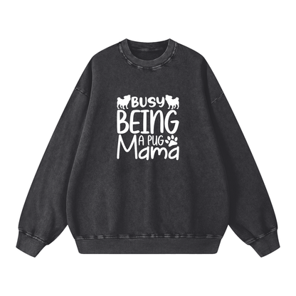 Cleo  - Snow Washed Oversized Sweatshirt