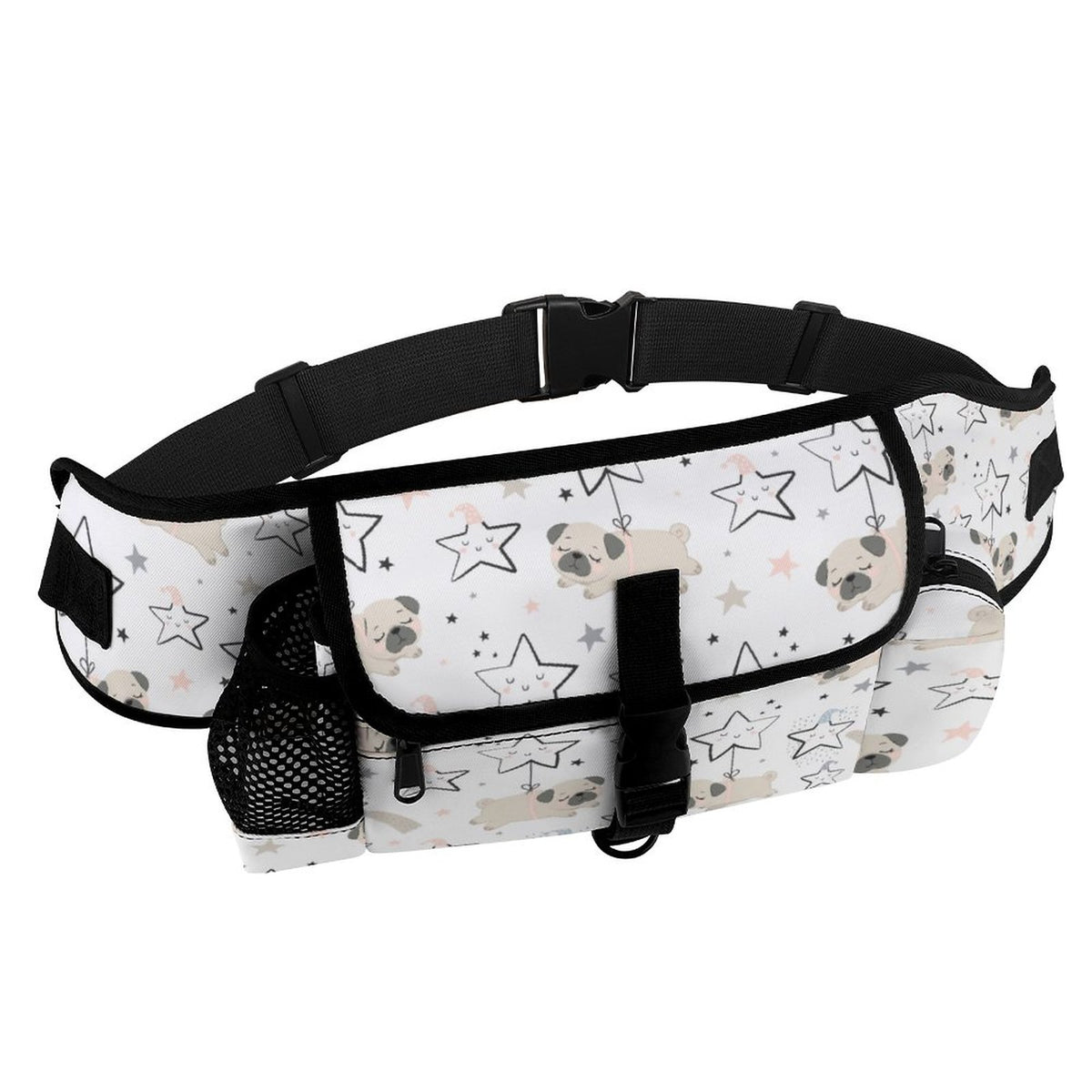Indigo - Pug Treat Training Pouch | Outdoor Storage Waist Bag