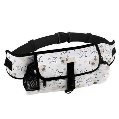Indigo - Pug Treat Training Pouch | Outdoor Storage Waist Bag