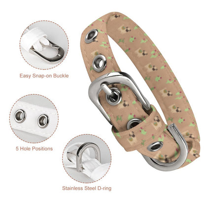 Rocky - Adjustable Pug Collar