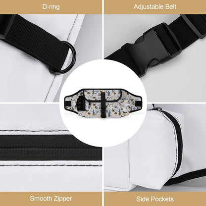 Zoey - Pug Treat Training Pouch | Outdoor Storage Waist Bag