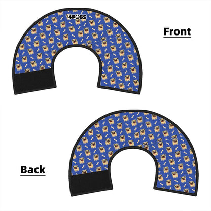 Ace - Elizabethan Cone Collar Pug Fit