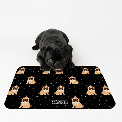 Thor - Premium Leather Dog Food Mat