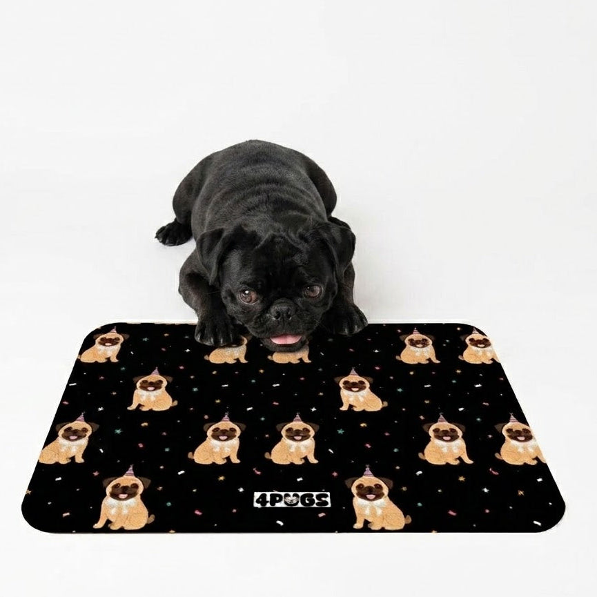 Thor - Premium Leather Dog Food Mat