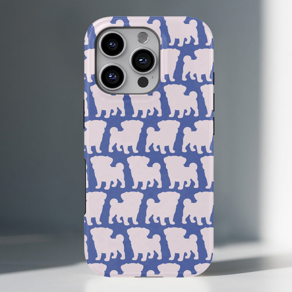Milo - Dual-Layer Pug  Phone Case